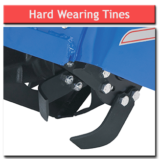 8hp Rotavator Hard Wearing Tines