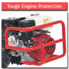 8hp Rotavator Tough Engine Protection