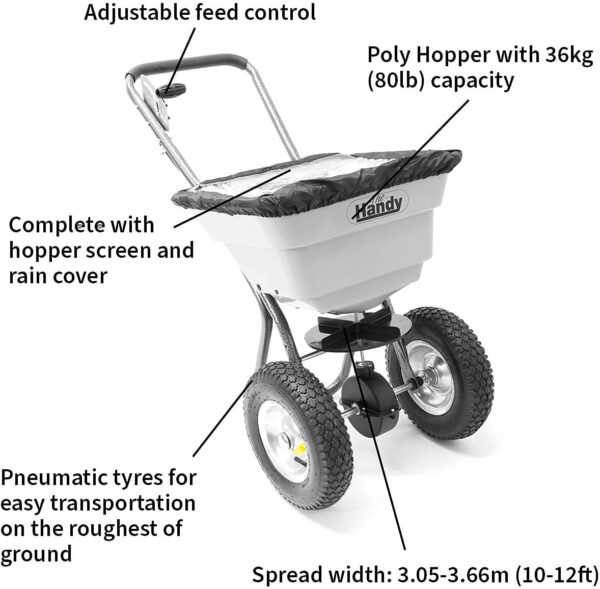 Broadcast Spreader - Features