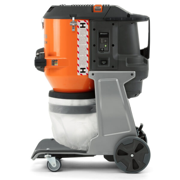 Dust Extraction Vacuum Heavy Duty - Side View