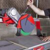 Electric Tile Cutter (Overhead Rail - 1300) In Action 1