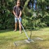 Lawn levelling Rake / Lute - In Action 5 Lawn levelling Rake / Lute - In Action 5