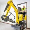 Mini Excavator Digger 1.0 Tonne - In Action 3