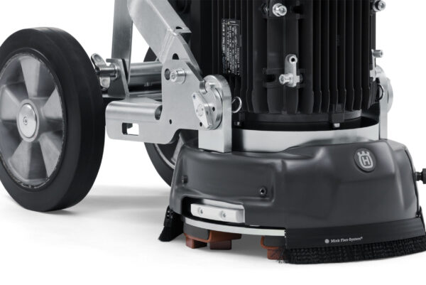 PG280 Floor Grinder - Edge Grinding Close Up PG280 Floor Grinder - Edge Grinding Close Up