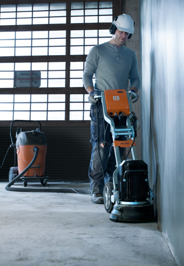 PG280 Floor Grinder - In Action 1 PG280 Floor Grinder - In Action 1