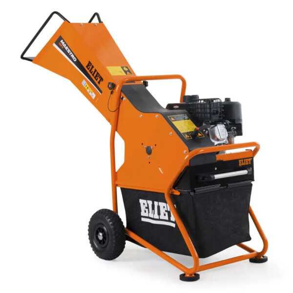 Petrol Chipper Shredder 40mm - Reverse Angle Petrol Chipper Shredder 40mm - Reverse Angle