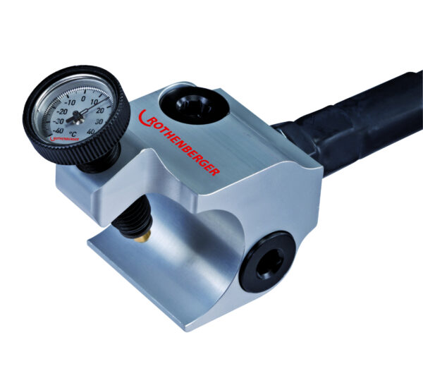 Pipe Freezing Kit Clamp with Thermometer