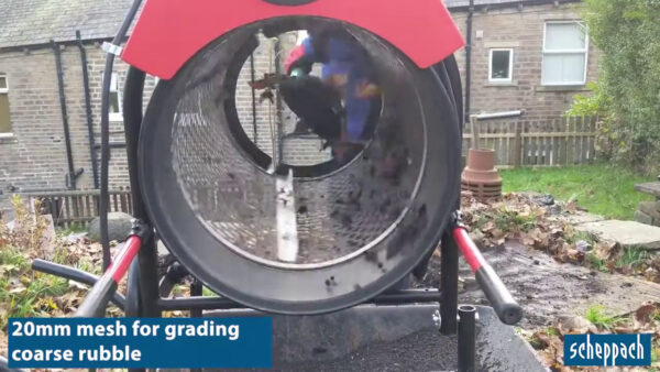 Soil Sieve / Screener - In Action 2 Soil Sieve / Screener - In Action 2