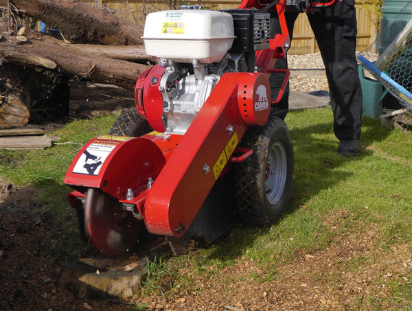 Stump Grinder - In Action 4 Stump Grinder - In Action 4