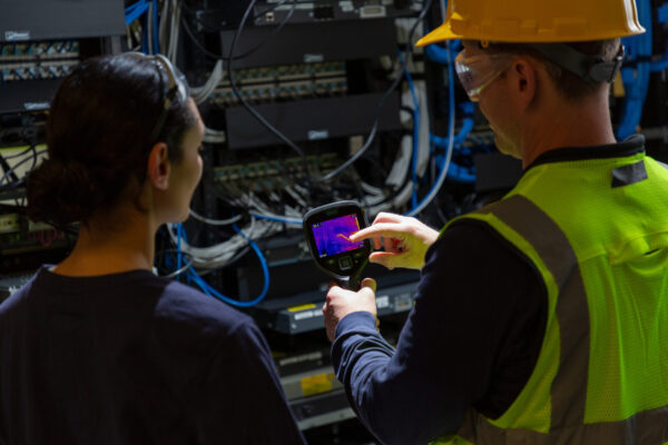 Thermal Imaging Camera - Ex Pro Series - In Action - Data Servers