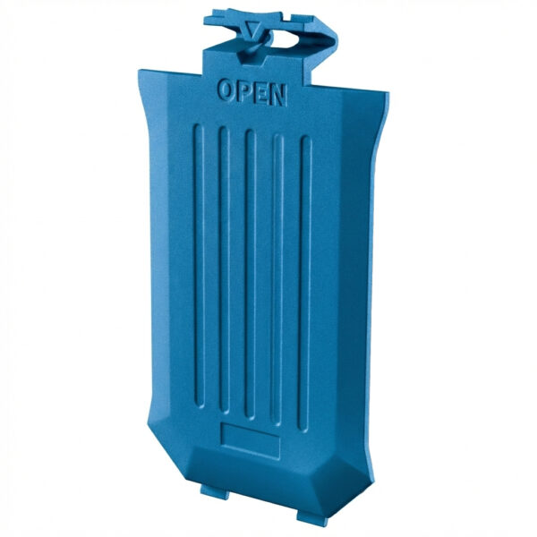 Interchangeable AA battery adapter for the Bosch 50m laser measure power system.